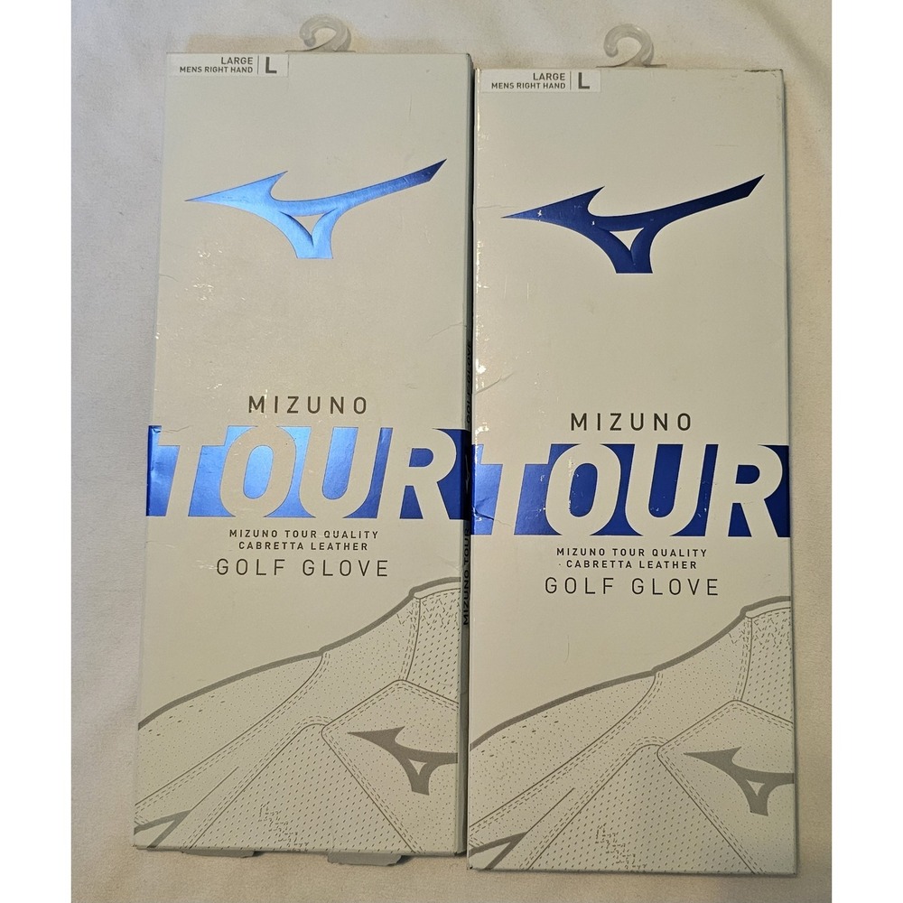 New Lot Of 2 Minuzo Tour Right Handed Golf Glove Cabretta Leather Palm